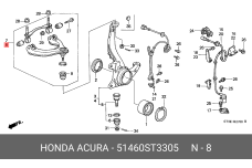 HONDA 51460-ST3-305
