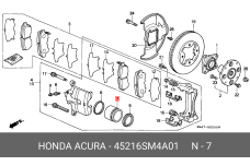 HONDA 45216-SM4-A01