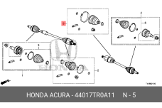 HONDA 44017-TR0-A11