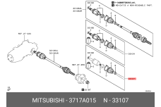 MITSUBISHI 3717A015