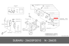 SUBARU 26635-FG010