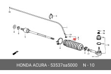 HONDA 53537-SA5-000