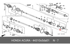 HONDA 44310-S5D-A01