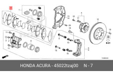 HONDA 45022-TZA-J00