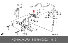 HONDA 51396-SR0-A02