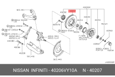 NISSAN 40206VY10A