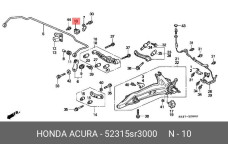 HONDA 52315-SR3-000