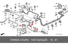 HONDA 16010-SH3-A30
