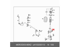 MERCEDES-BENZ A4153200113