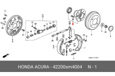 HONDA 42200-SM4-004