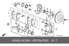 HONDA 45019-SR3-900