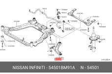 NISSAN 54501-BM91A