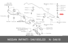 NISSAN 54618-50J20