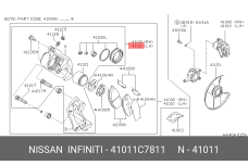 NISSAN 41011-C7811