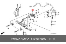 HONDA 51395-SR0-A02