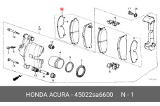 HONDA 45022-SA6-600