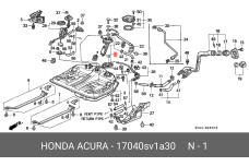 HONDA 17040-SV1-A30