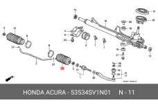 HONDA 53534-SV1-N01
