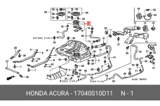 HONDA 17040-S10-D11