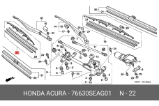 HONDA 76630-SEA-G01