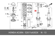 HONDA 52611-SH3-024