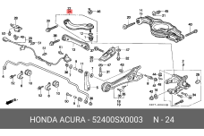 HONDA 52400-SX0-003