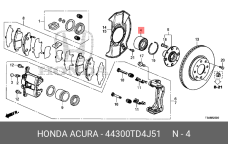 HONDA 44300-TD4-J51