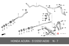 HONDA 51355-S1A-E00