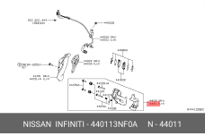 NISSAN 44011-3NF0A