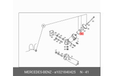 MERCEDES-BENZ A 102 184 04 25