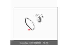 MERCEDES-BENZ A 001 993 18 96
