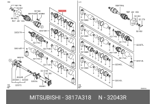 MITSUBISHI 3817A318