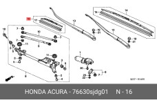 HONDA 76630-SJD-G01