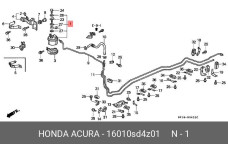 HONDA 16010-SD4-Z01