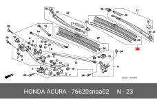 HONDA 76620-SNA-A02