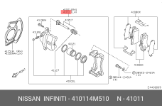 NISSAN 41011-4M510