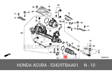 HONDA 53429-TBA-A01