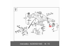 MERCEDES-BENZ A 220 352 13 65