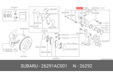 SUBARU 26291-AC001