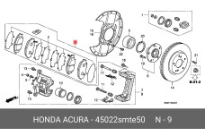 HONDA 45022-SMT-E50