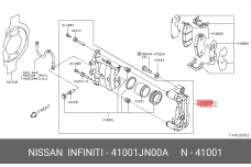 NISSAN 41001-JN00A