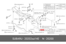 SUBARU 20202-SA140