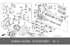 HONDA 01473-ST3-E01