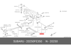 SUBARU 20250-FE350