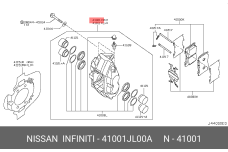 NISSAN 41001-JL00A