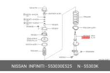 NISSAN 55303-0E525