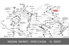 NISSAN 55501-CA00A