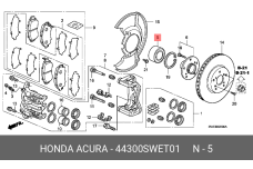 HONDA 44300-SWE-T01