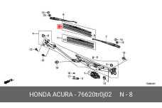 HONDA 76620-TR0-J02