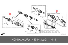 HONDA 44014-T3V-A01